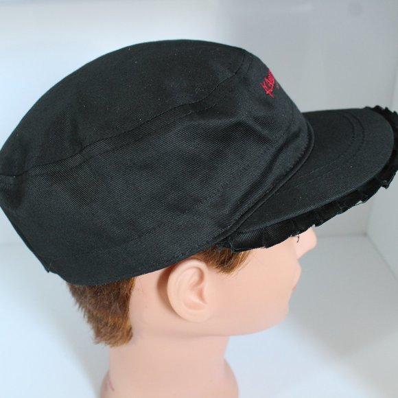 American Girl Seattle Girl's Black Strapback Cap W/Embroidered Logo One Size - Picture 5 of 7